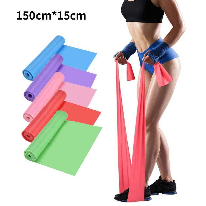 Home Gym Routine - ยางยืดออกกำลังกายจากน้ำยางธรรมชาติ สำหรับโยคะ พิลาทิส ฟิตเนส ที่บ้าน และการฝึกซ้อม