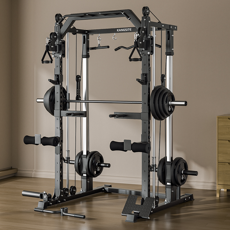 All In One Gym Home Equipment - เครื่องสมิธอเนกประสงค์ระดับมืออาชีพ พร้อมพาวเวอร์แร็ค อุปกรณ์ยิมในบ้านสำหรับฝึกความแข็งแรง