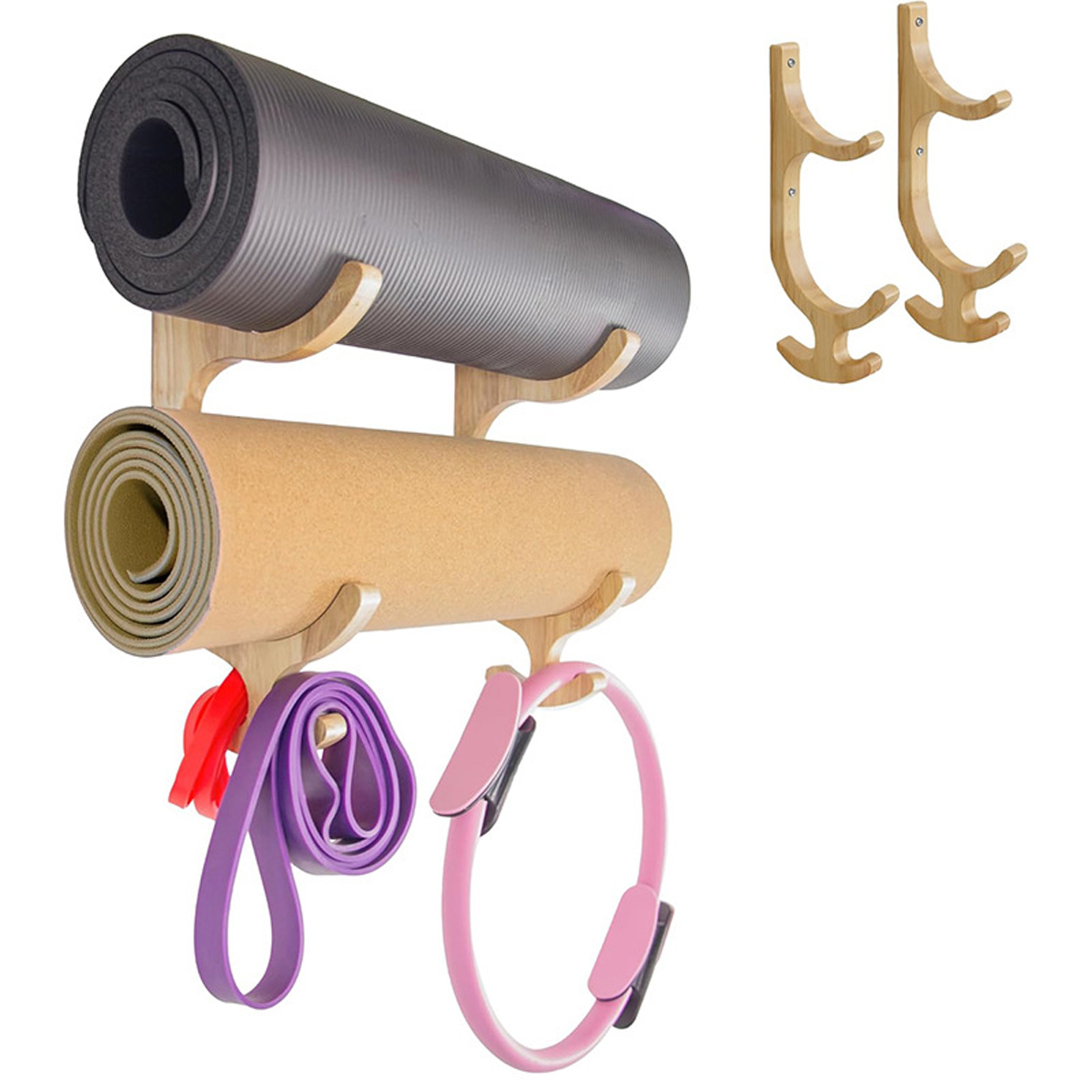ที่แขวนยางยืดออกกำลังกายแบบติด - Home Gym Yoga บทวิจารณ์และราคา