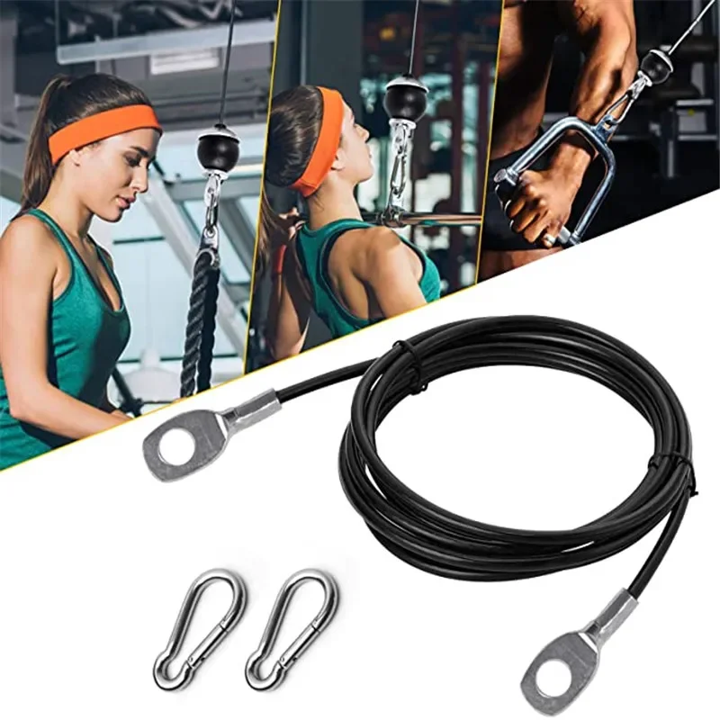 2M-5M อุปกรณ์ฟิตเนสอุปกรณ์เสริ - Lat Pulldown Cable บทวิจารณ์และราคา