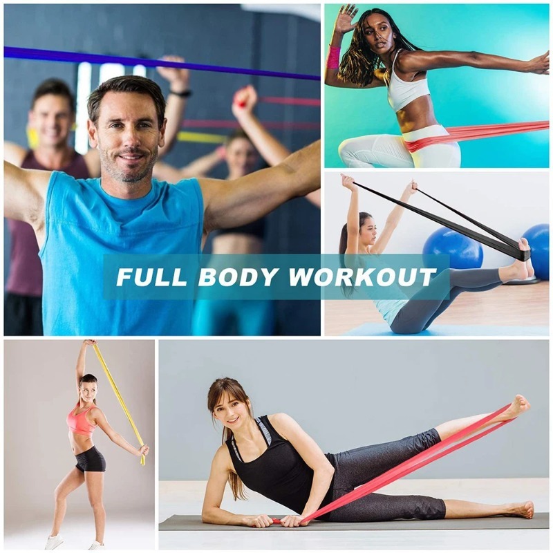 ยางยืดออกกำลังกายจากน้ำยางธรรม - Home Gym Routine บทวิจารณ์และราคา