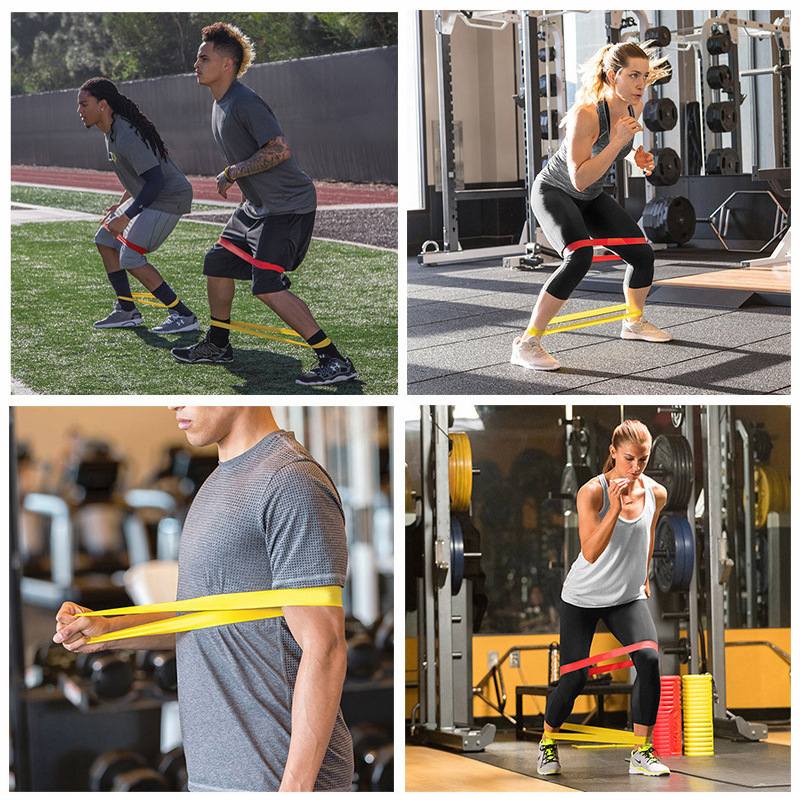 ยางยืดออกกำลังกาย TPE แบบทั่วไ - Home Gym Routine บทวิจารณ์และราคา