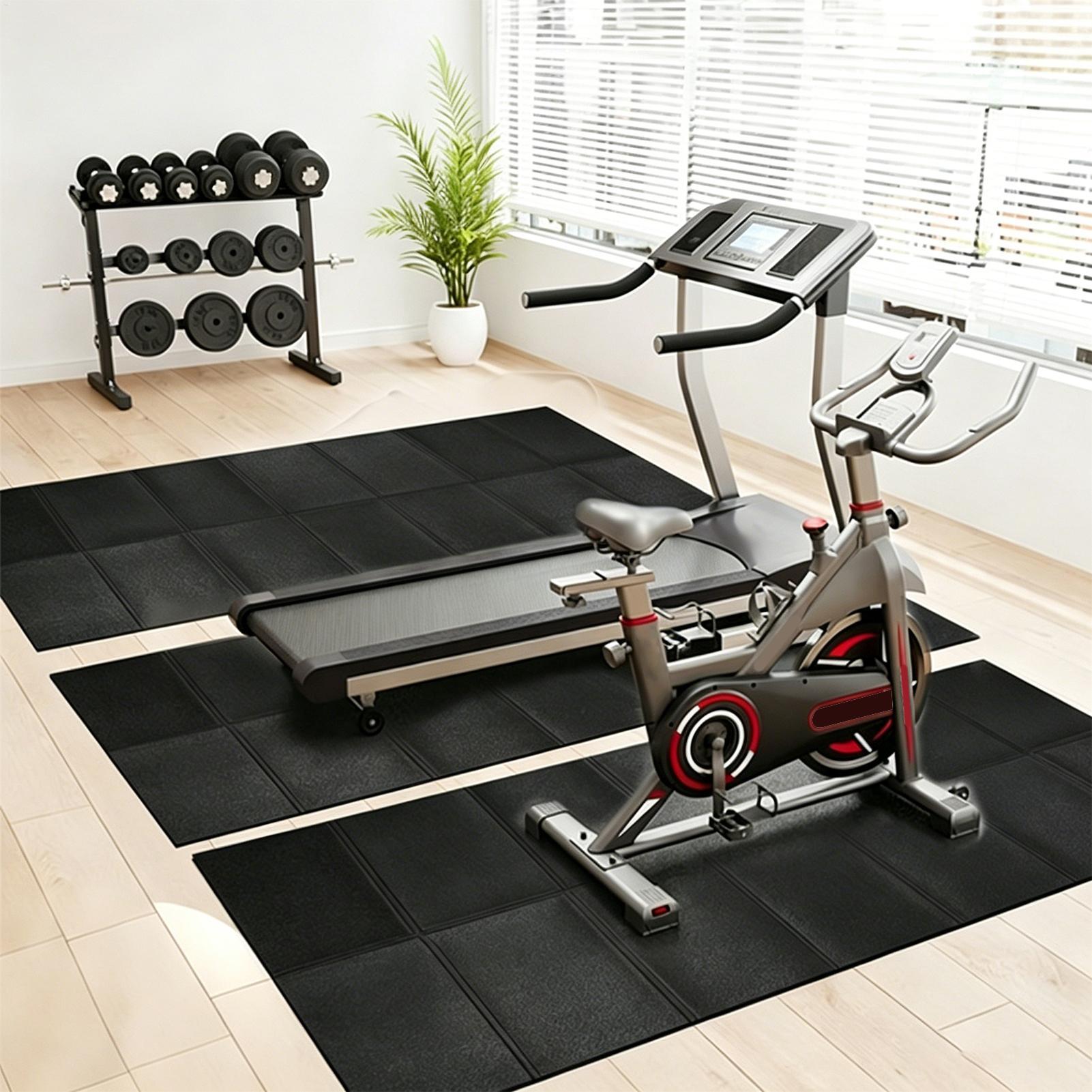 แผ่นรองพื้นลู่วิ่งไฟฟ้า ดูดซับ - Leg Home Gym Workout บทวิจารณ์และราคา