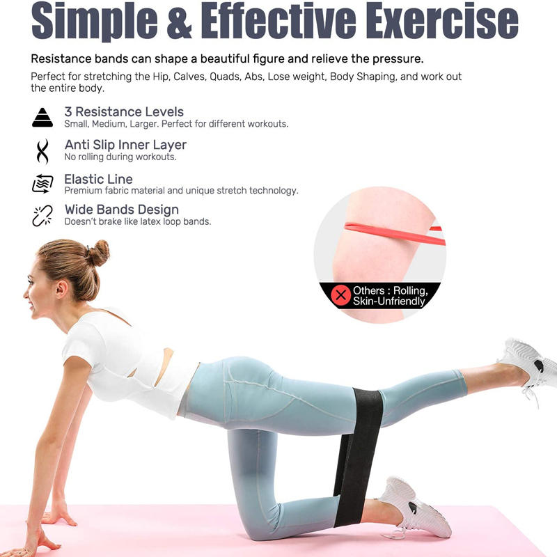 3PCSผู้หญิงผู้ชายผ้าความต้านทา - Home Gym Equipment Set บทวิจารณ์และราคา