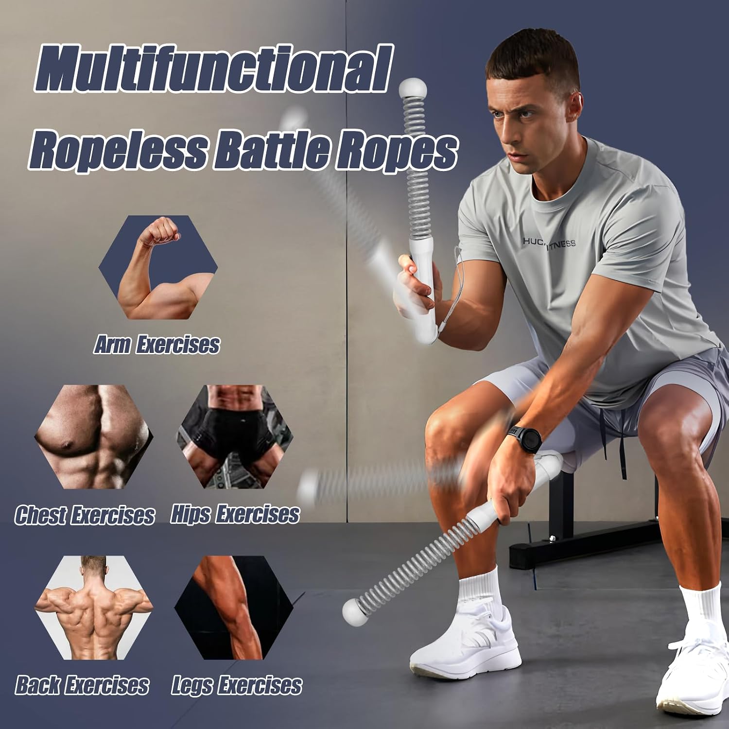 เชือกออกกำลังกายแบบไร้สายรุ่นท - Home Gym Portable บทวิจารณ์และราคา