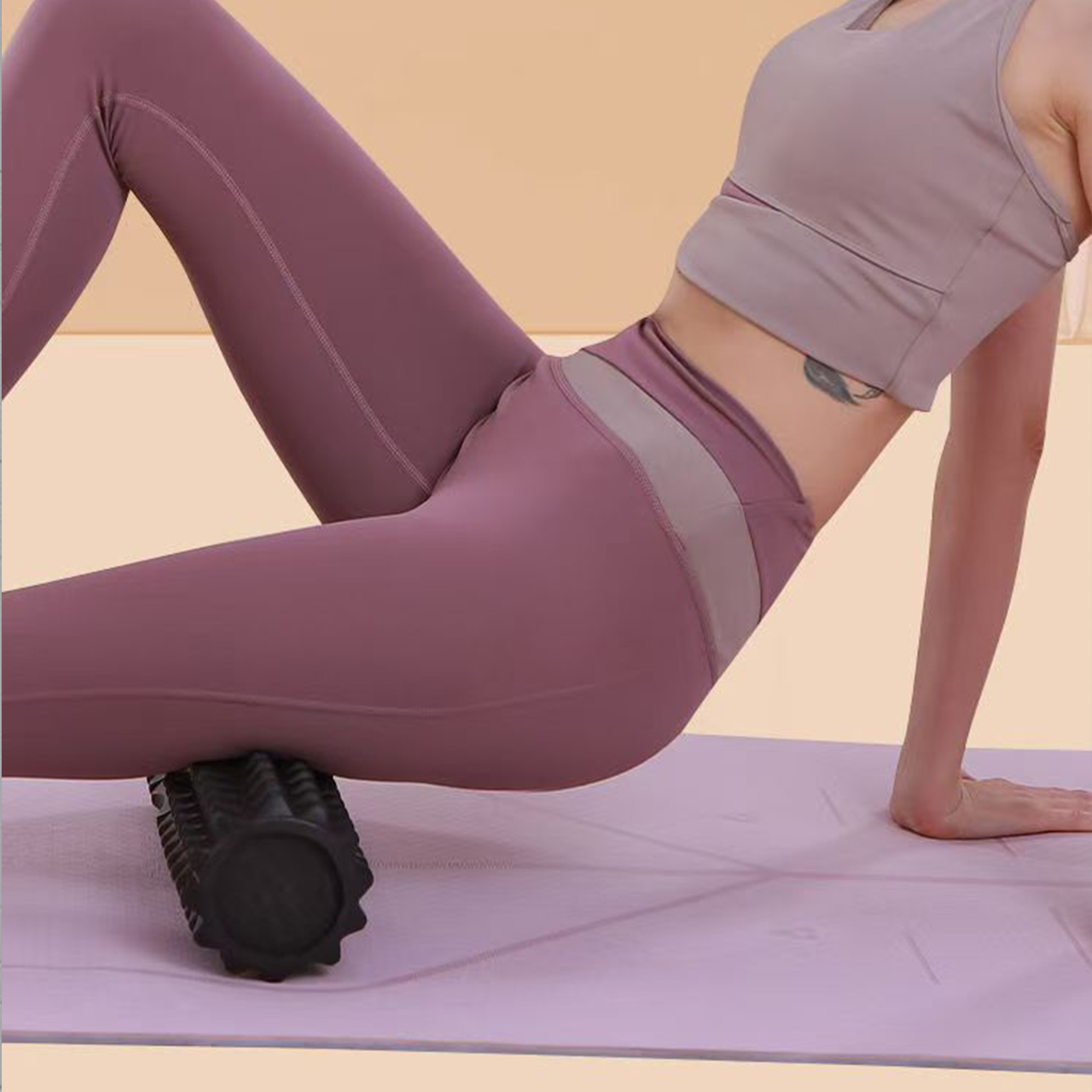 ชุดโฟมโรลเลอร์และบล็อกโยคะ ขนา - Home Gym Yoga บทวิจารณ์และราคา