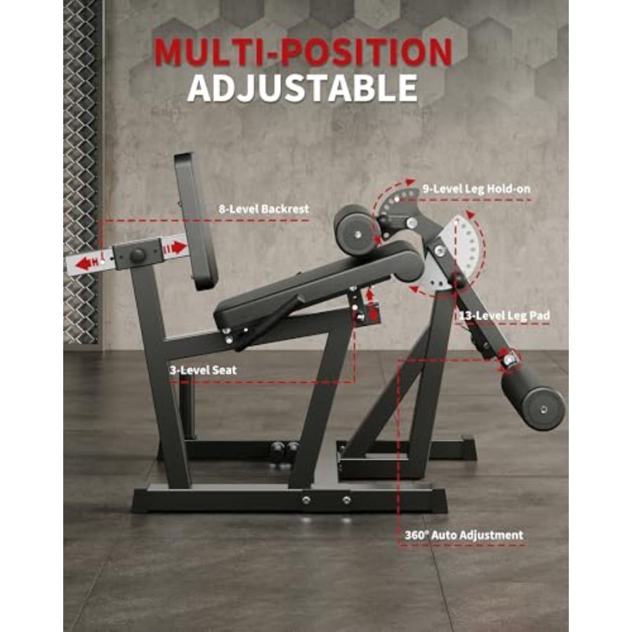 เครื่องบริหารขาแบบยืดและงอสำหร - Leg Home Gym Workout บทวิจารณ์และราคา