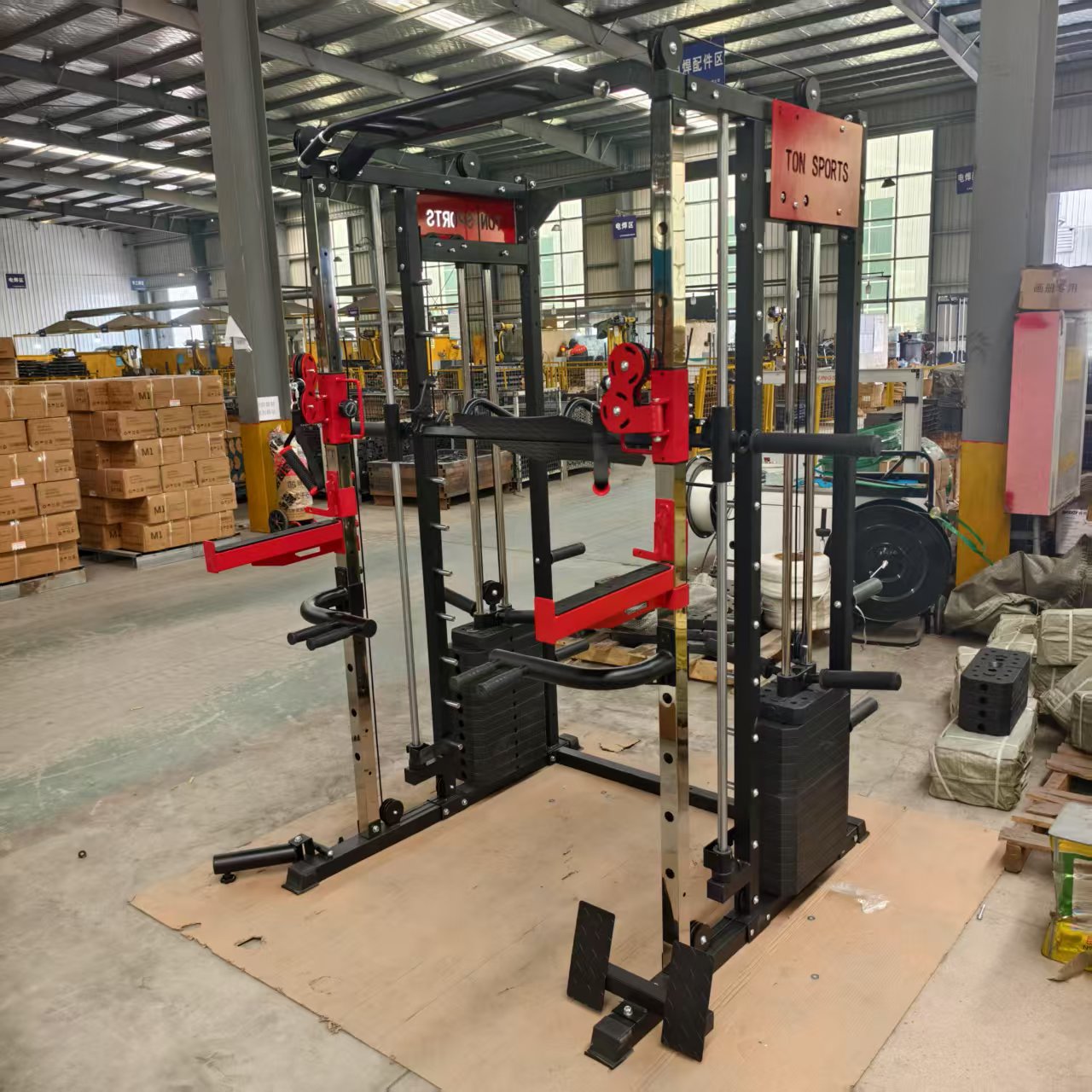 FDFIT เครื่องสมิธมัลติฟังก์ชัน - All In One Gym Home Equipment บทวิจารณ์และราคา