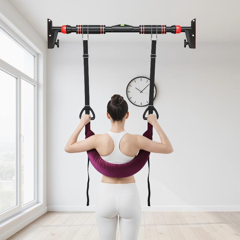 เข็มขัดดึงหลังสำหรับออกกำลังกา - Home Gym Routine บทวิจารณ์และราคา