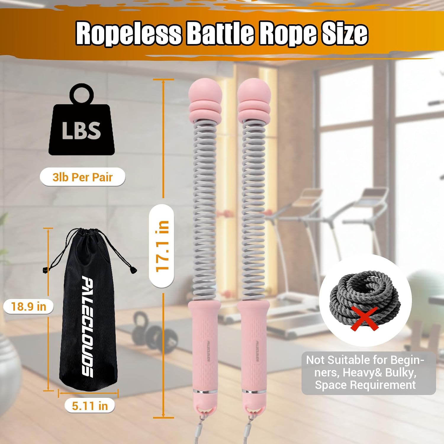 เชือกออกกำลังกายแบบพกพาไร้สาย, - Home Gym Portable บทวิจารณ์และราคา