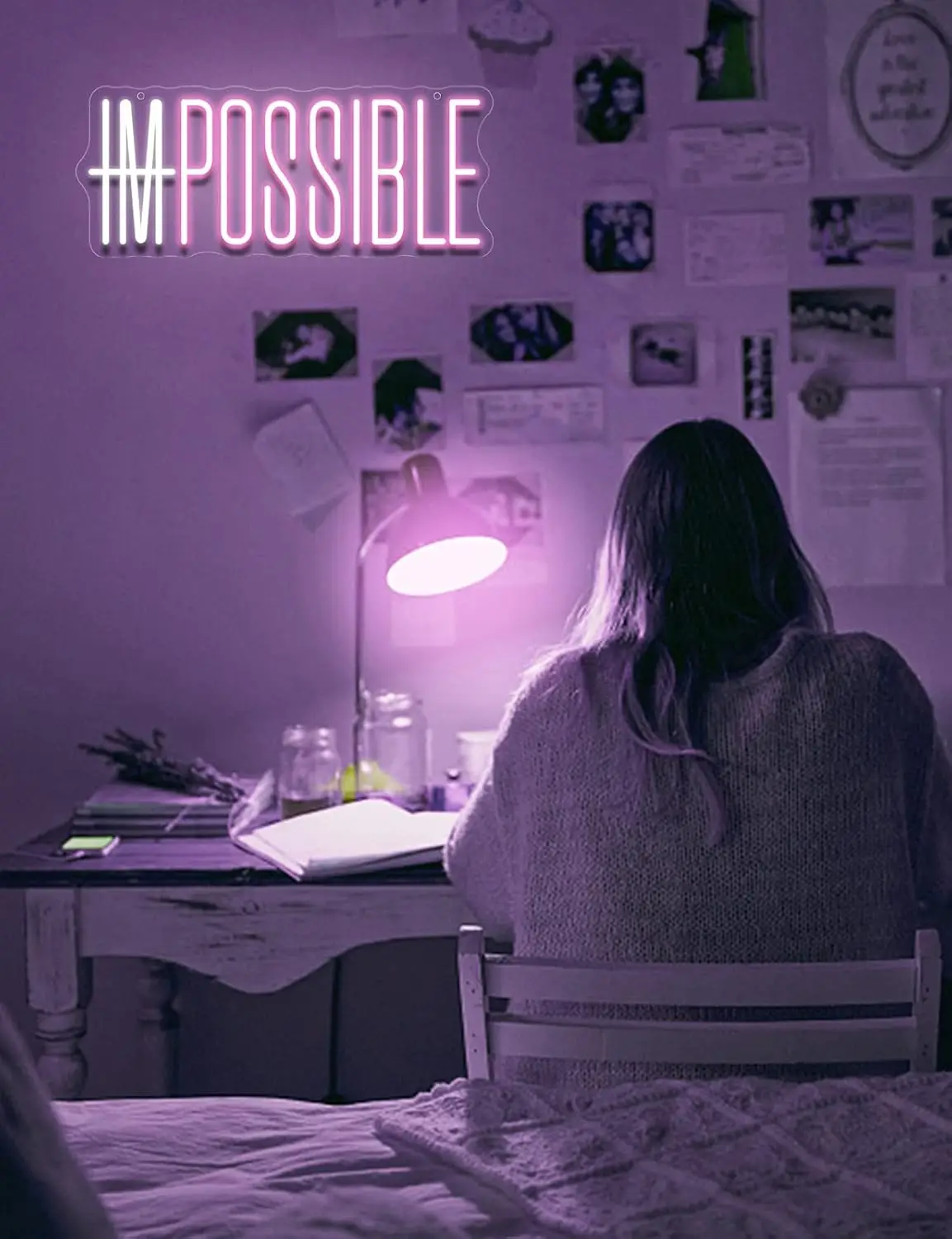 ป้ายไฟนีออน I'm Possible ปรับค - Home Gym Neon Sign บทวิจารณ์และราคา