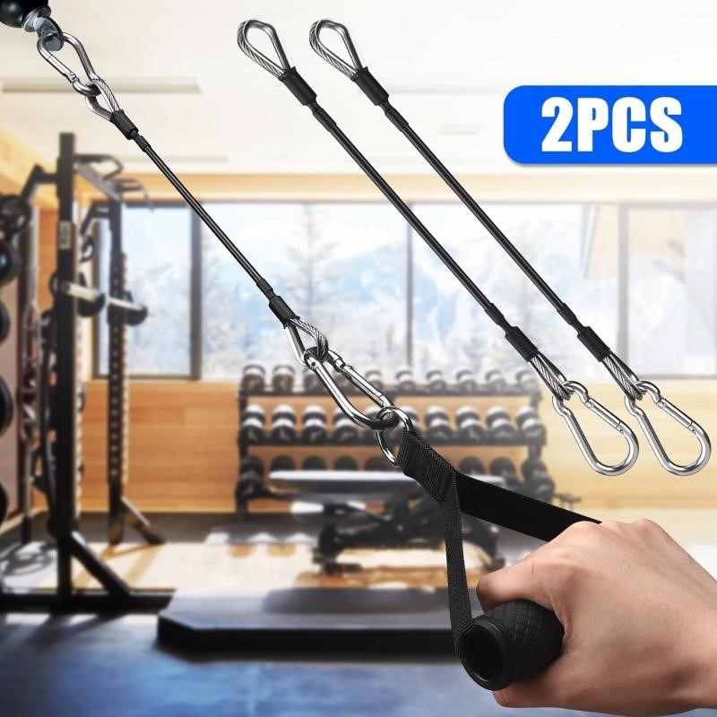 สายเคเบิลยิม 25 ซม. 1/2 ชิ้น ใ - Lat Pulldown Cable บทวิจารณ์และราคา