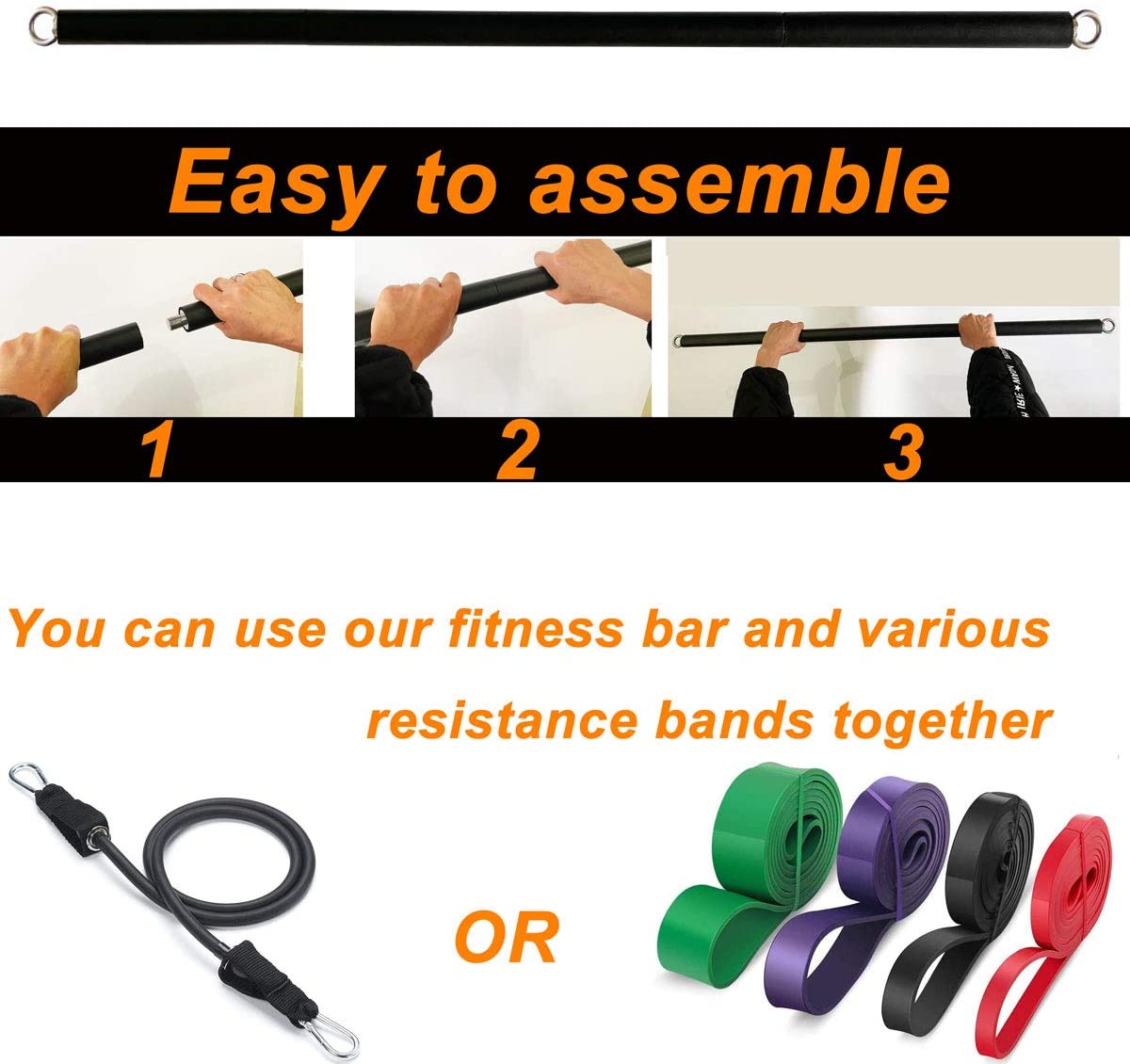 150lb ฟิตเนส Booty ความต้านทาน - Home Gym Equipment Set บทวิจารณ์และราคา